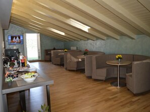 Petit déjeuner continental compris tous les jours