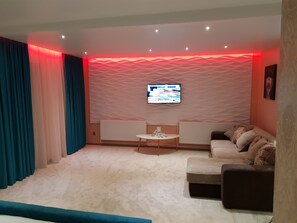 Departamento Deluxe, para no fumadores, Terraza | Aire acondicionado