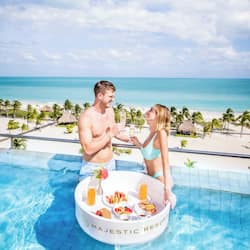 Elegance Club Plunge Pool Suite Ocean Front (Adults Only) | Terrace/patio