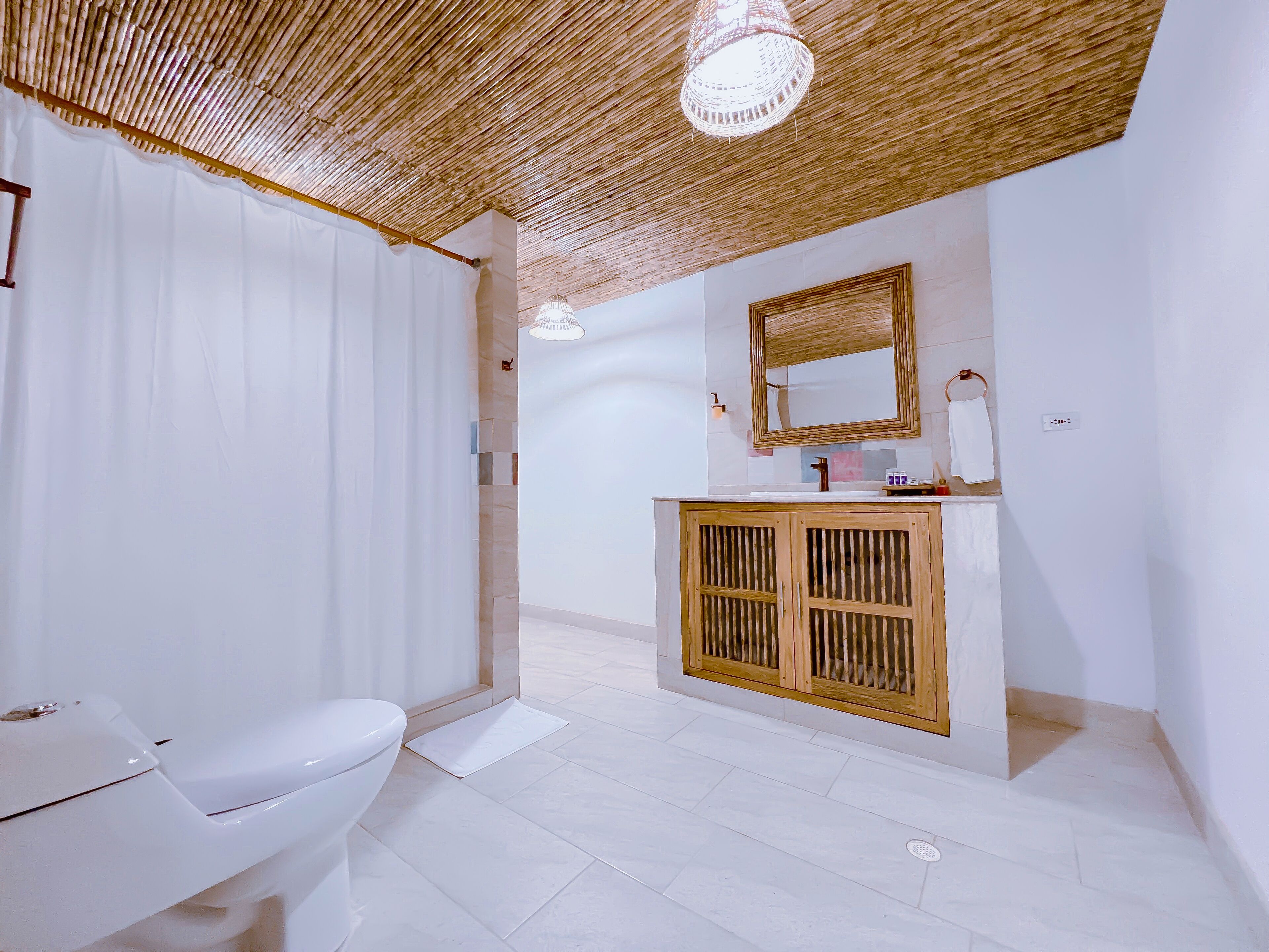 standard quadruple room, 1 bedroom, garden view | iron/ironing board, free wifi, bed sheets