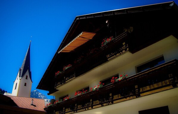 Fassade der Unterkunft