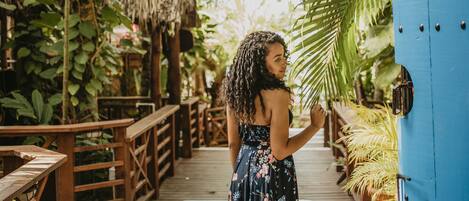 Lối vào nơi lưu trú