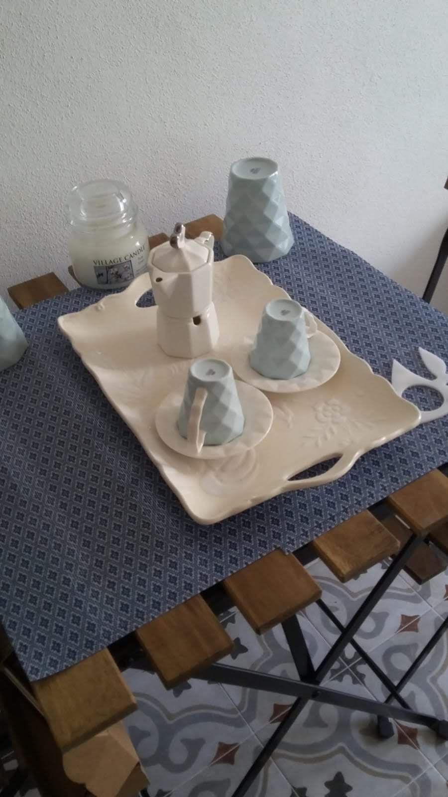Spiseområde på rommet