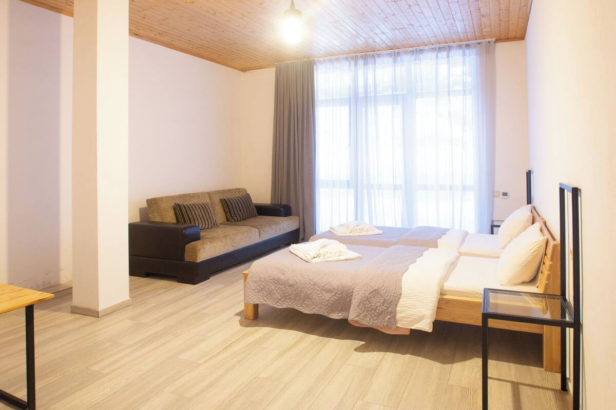 1 bedroom, premium bedding, individually decorated