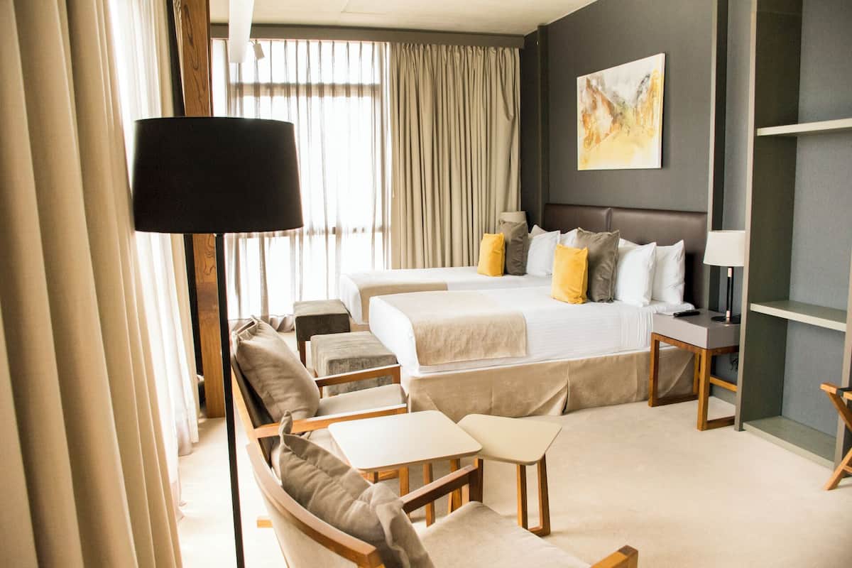 superior room, 2 single beds | 1 bedroom, premium bedding, minibar, in-room safe