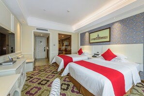 Superior Room, 2 Double Beds, Non Smoking | Minibar, desk, blackout curtains, iron/ironing board - Ramada Encore Wyndham Nanning City Center (Nanning)