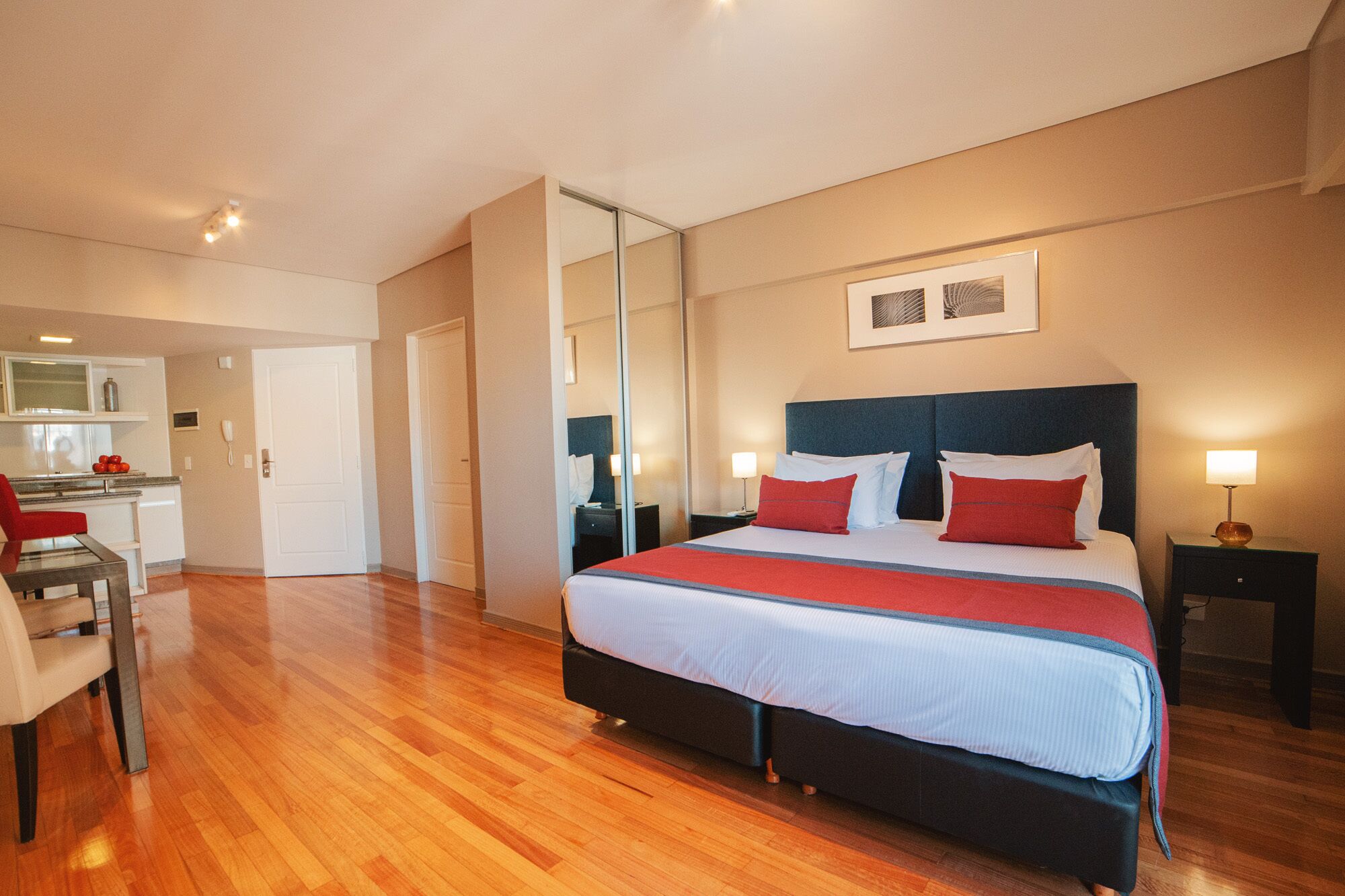 studio, 1 king bed | premium bedding, in-room safe, soundproofing, iron/ironing board