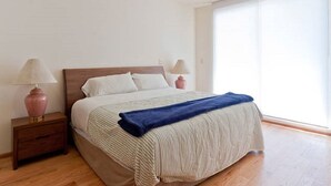 Deluxe Apartment, Accessible, City View | 2 bedrooms, in-room safe, blackout drapes, iron/ironing board - Beautiful 2BDR Apartment close to Reforma (Mexico City)