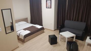 Superior Room | Desk, blackout curtains, soundproofing, iron/ironing board