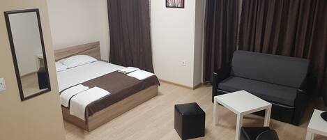 Superior Room | Desk, blackout drapes, soundproofing, iron/ironing board