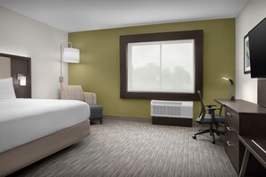 Suite, 1 King Bed, Mobility Accessible (Accessible Tub) | In-room safe, desk, blackout drapes, iron/ironing board
