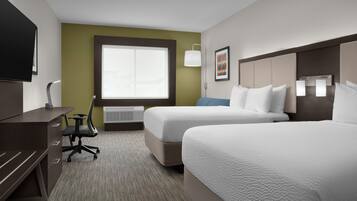 In-room safe, desk, blackout curtains, iron/ironing board