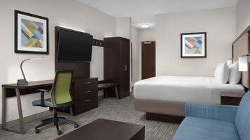 Suite, 1 King Bed with Sofa bed | In-room safe, desk, blackout curtains, iron/ironing board