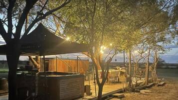 Seasonal outdoor pool