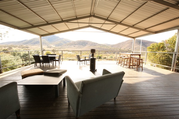 Fachada da propriedade