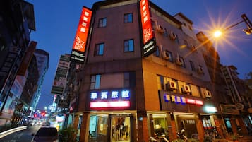 Front of property – evening/night