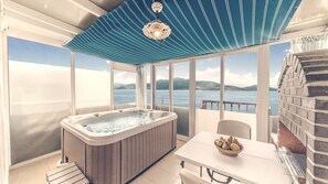 Rom, massasjebadekar (11 PY Spa Room) | Privat boblebad