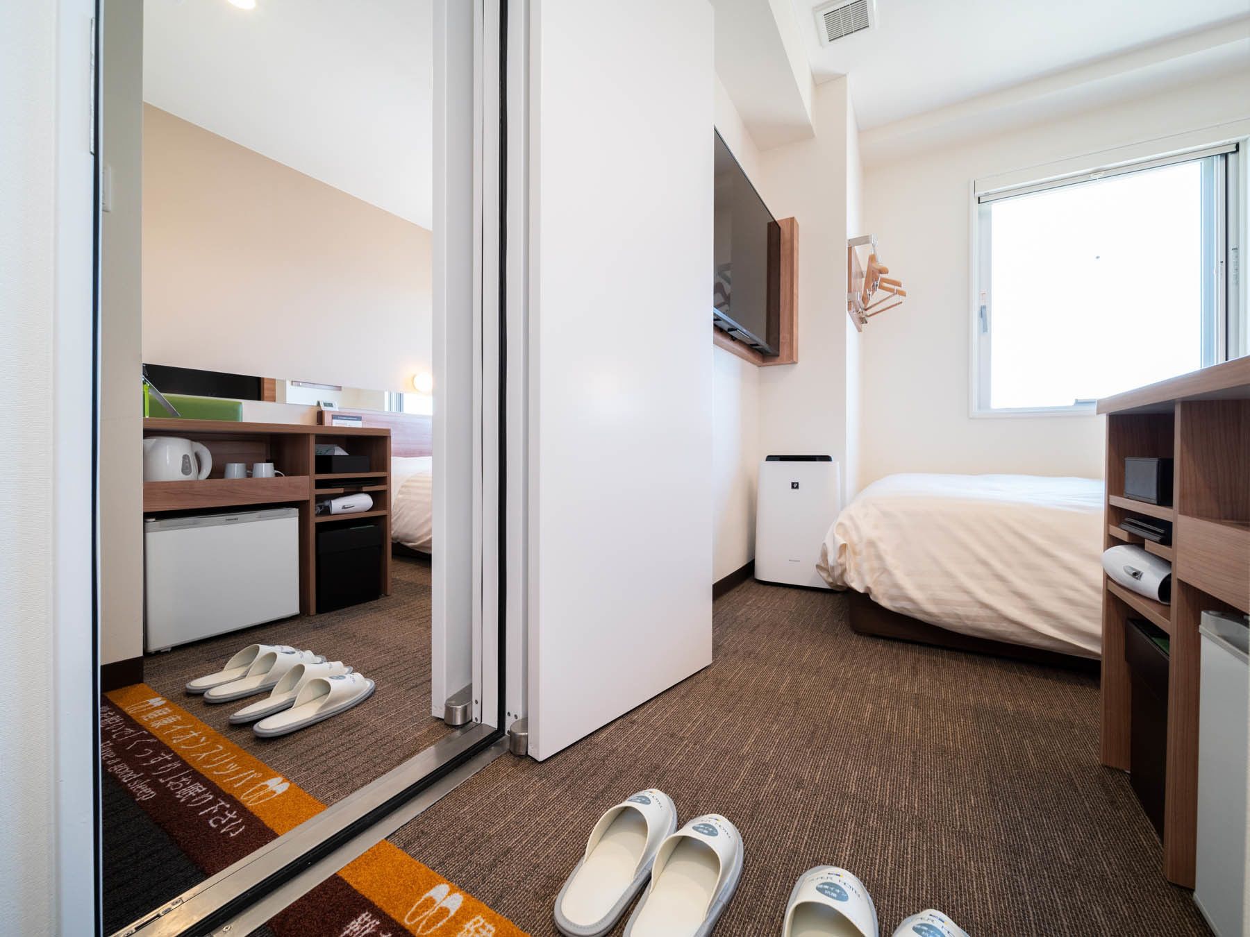 desk, laptop workspace, blackout curtains, soundproofing