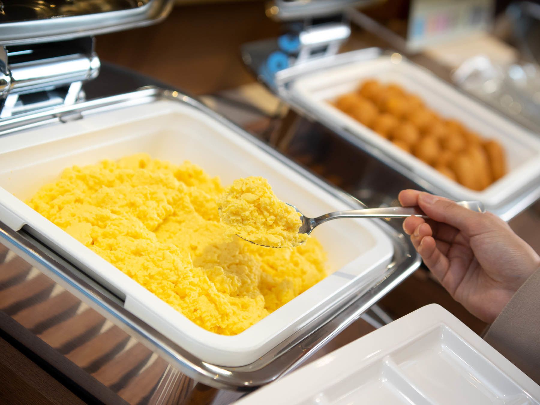 朝食ビュッフェ