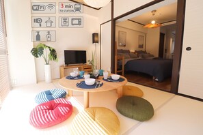 Appartement, non-fumeur | Aire de séjour | Téléviseur à écran plat