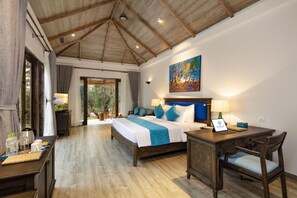 Villa, 2 slaapkamers, uitzicht op tuin | Kameruitzicht