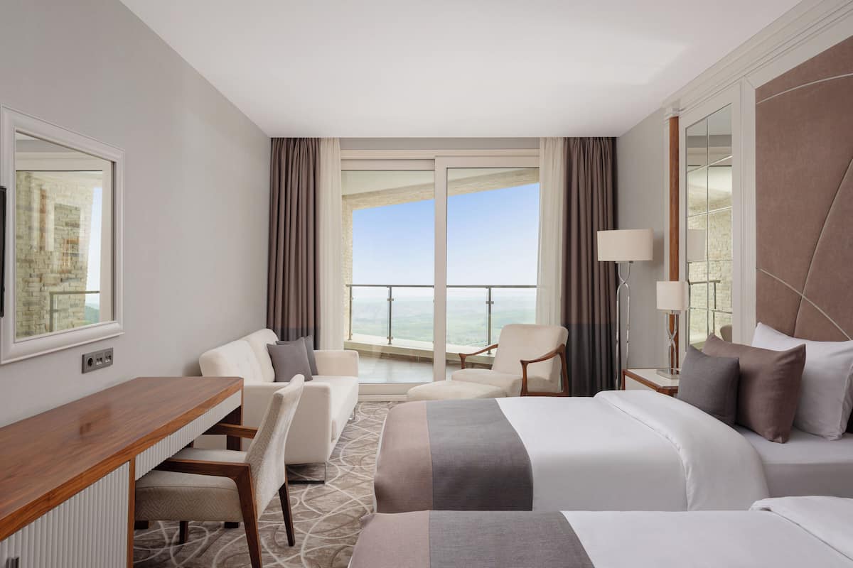 superior double or twin room, mountain view | 1 bedroom, minibar, in-room safe, desk