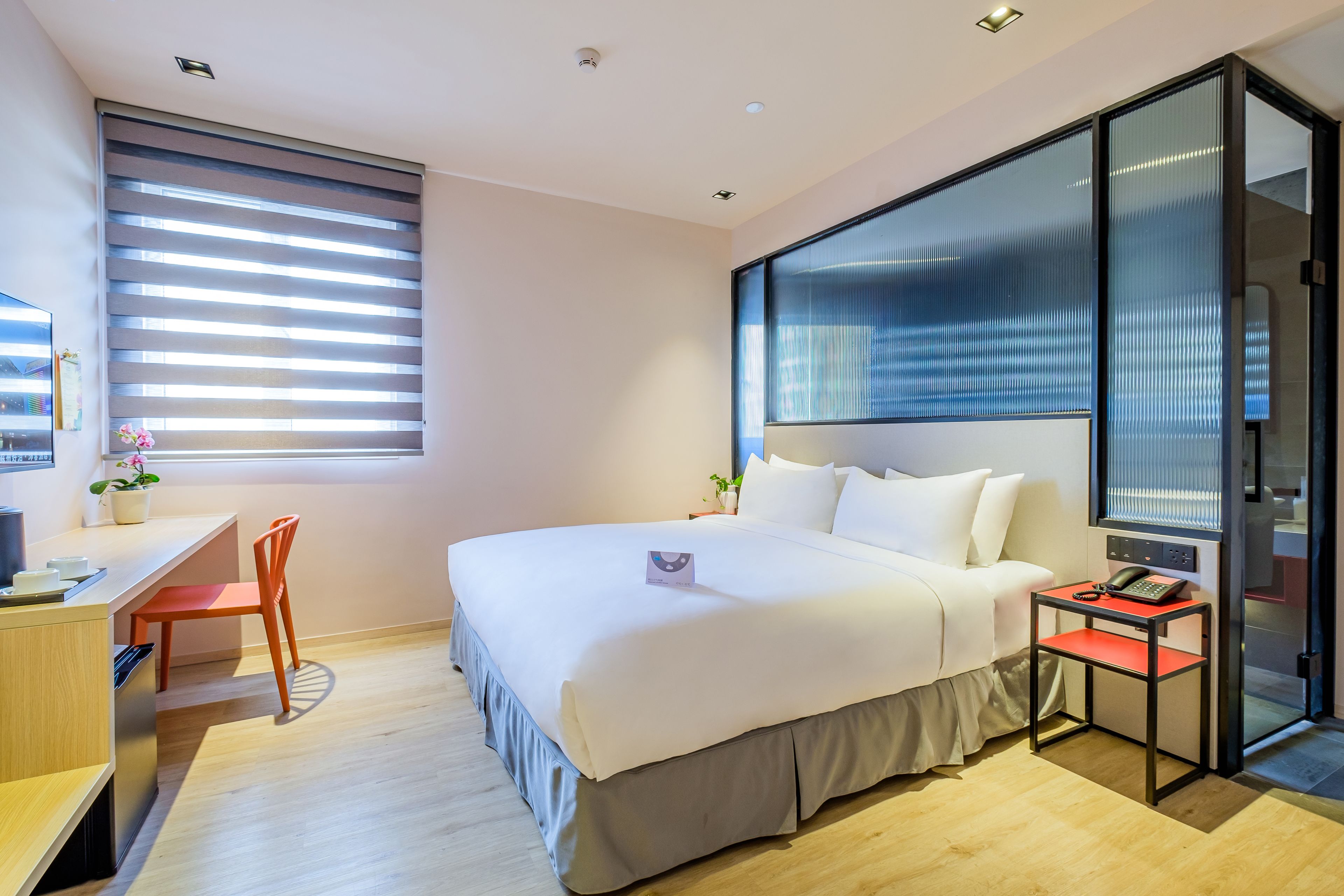 standard double room | minibar, in-room safe, desk, blackout curtains