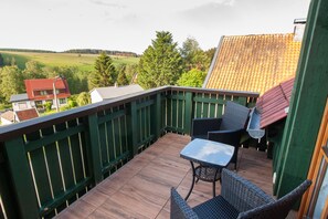 Balcony view - Ferienwohnungen am Brockenblick (Oberharz am Brocken)