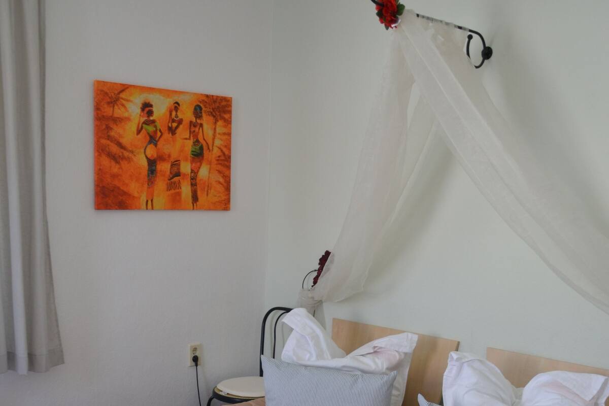 Classic Double Room, Shared Bathroom, Garden View | Rollaway beds (surcharge), WiFi (free), individually decorated