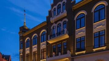 Fassade der Unterkunft