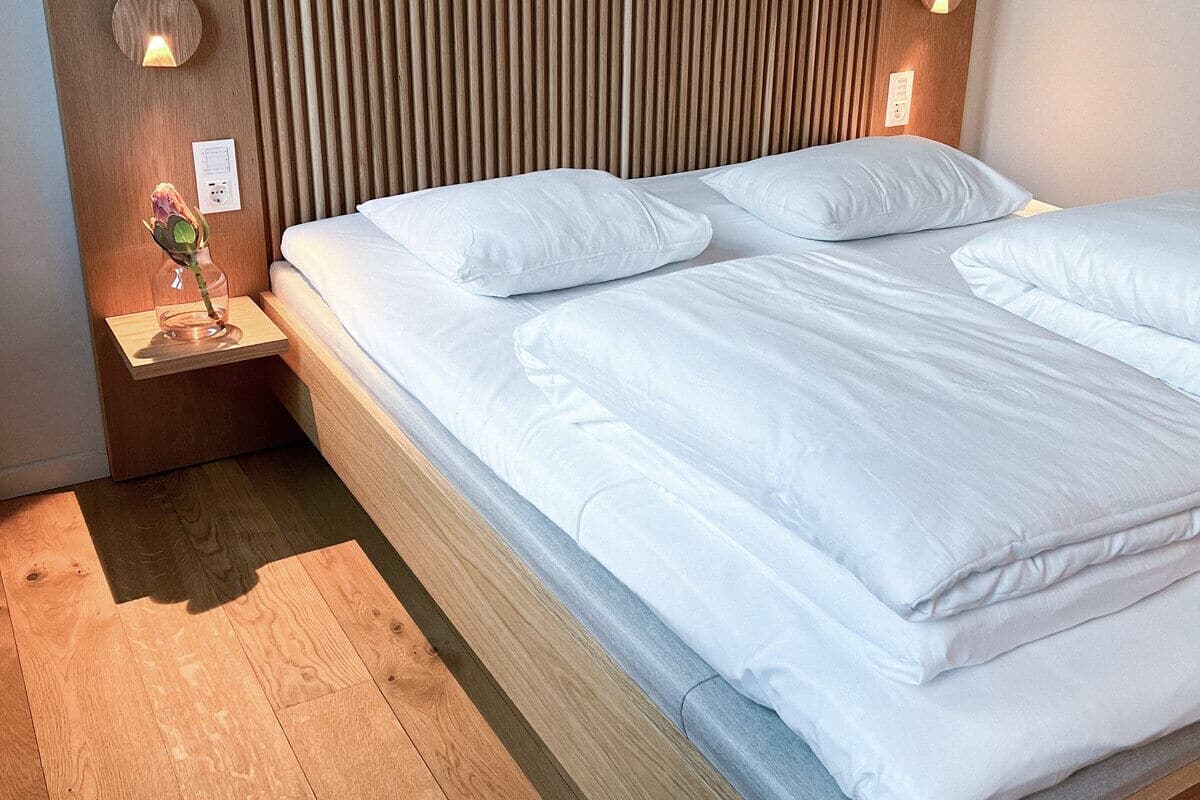 Standard Double Room | Pillowtop beds, desk, blackout drapes, iron/ironing board