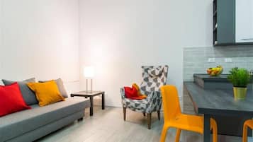 Apartamento, 1 habitación | Zona de estar