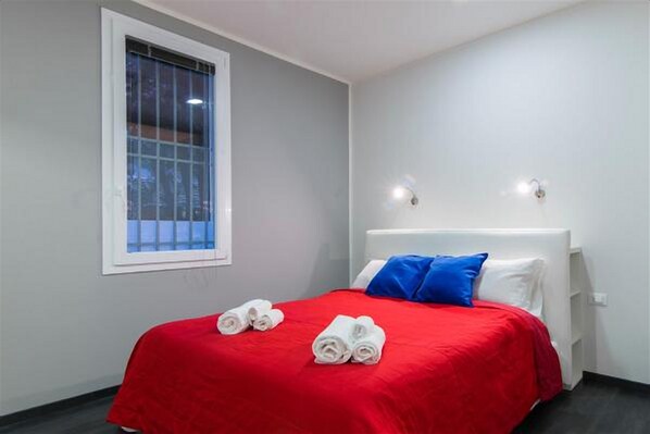 Huoneisto, 1 makuuhuone | 1 makuuhuone, ilmainen Wi-Fi, vuodevaatteet