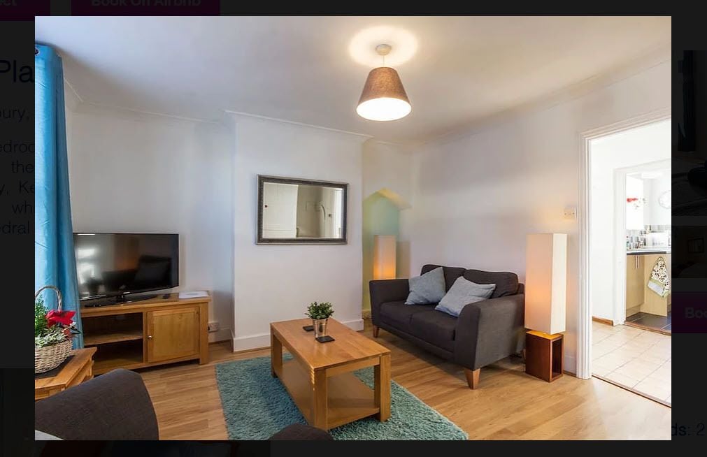 Cottage, 2 Double Beds, Non Smoking | Living area