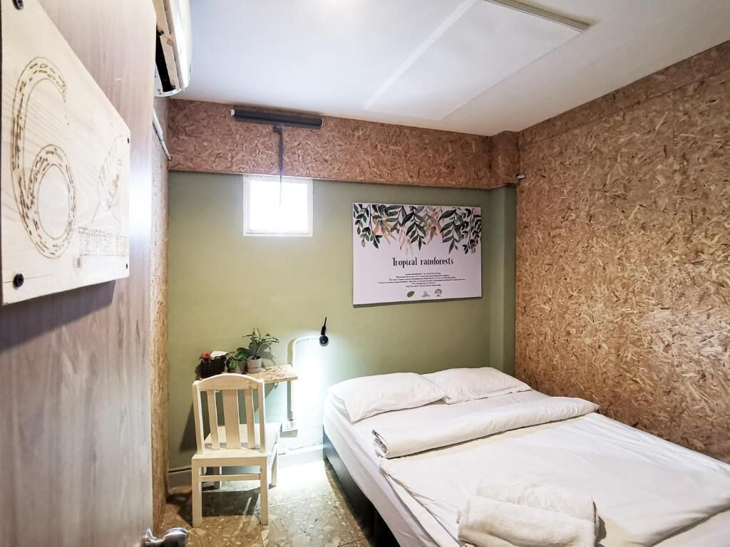 Blackout drapes, iron/ironing board (on request), WiFi (free)