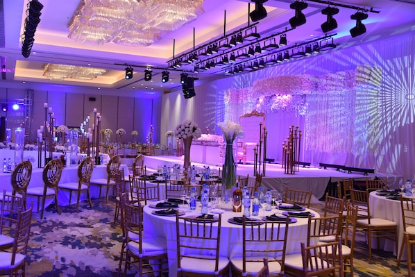 Indoor wedding