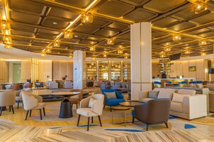 6 bars/lounges, poolside bar
