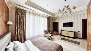 Suite (Diplomat) | Minibar, in-room safe, individually decorated, individually furnished - Shato Luxe Hotel (Odesa)