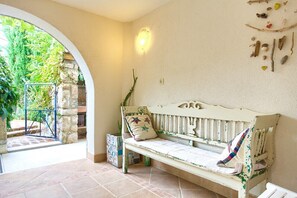 Interior entrance