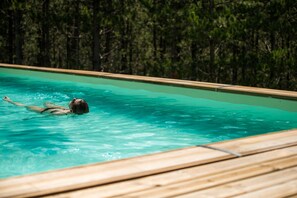 Seasonal outdoor pool - Terre des Baronnies. Cabanes (Ribeyret)