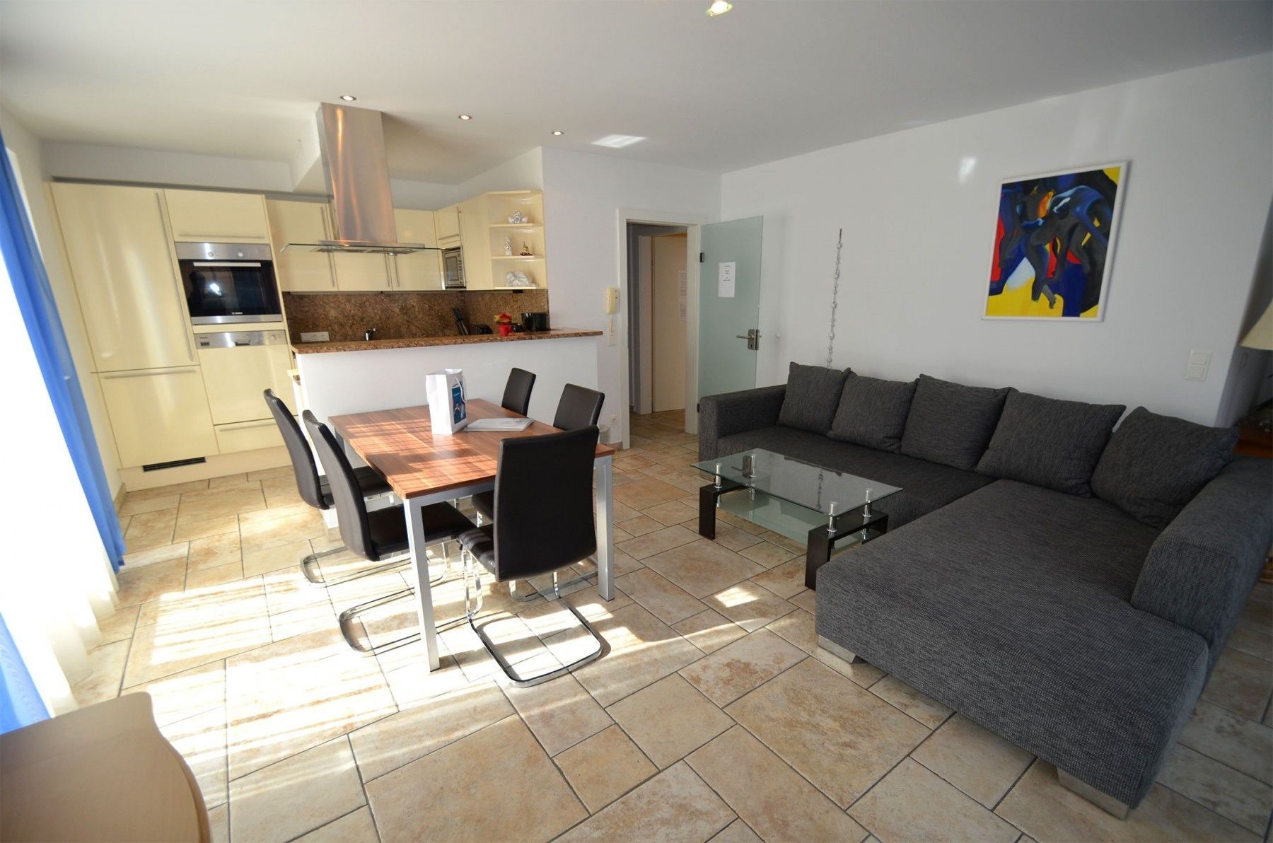 公寓 (Penthouse B Zell am See) | 客厅 | 平板电视、DVD 播放器、iPod 基座