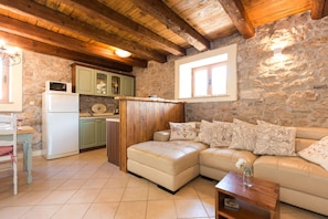 Villa, 2 Bedrooms | Living area - Villa Anita (Vrbnik)
