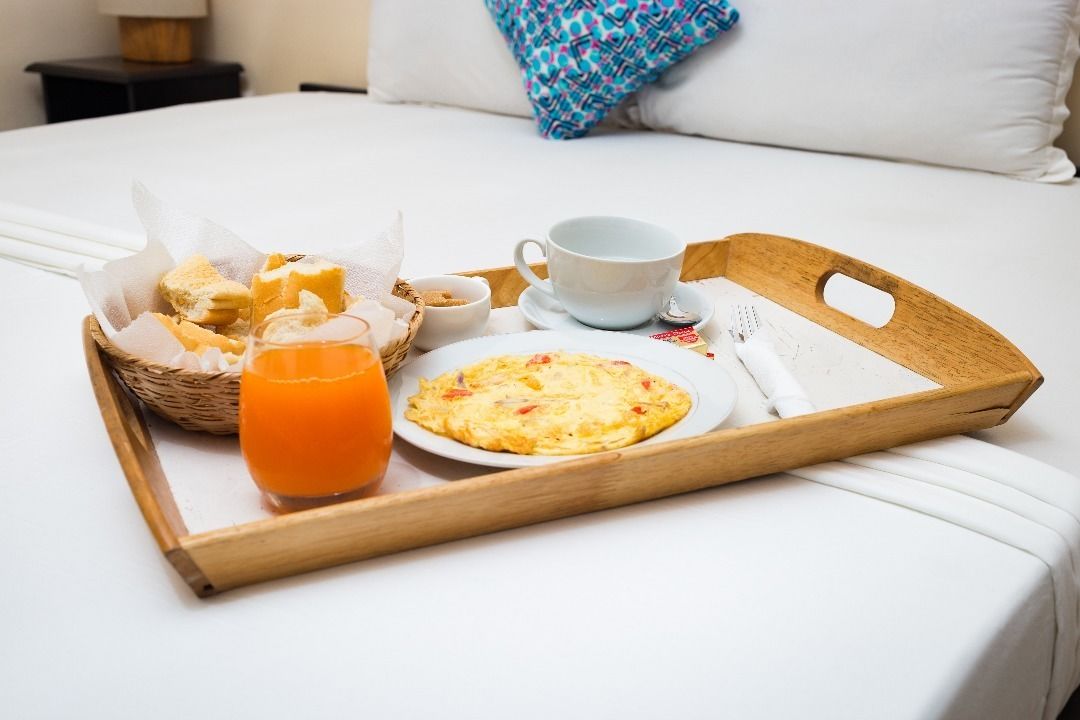 Kontinental frokost hver dag (XOF 3000 per person)