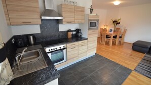 Apartemen, 2 kamar tidur, balkon (NICOLA - centre of Kaprun) | Dapur kecil pribadi