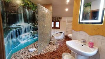 Standard-Apartment, 3 Schlafzimmer, Nichtraucher | Badezimmer