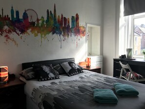 Double Room, En-suite | Iron/ironing board, free WiFi, bed sheets - City Rooms Gilmore (Edinburgh)