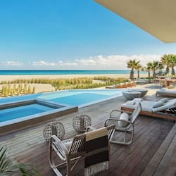 Villa, 6 Bedrooms, Beachfront | Terrace/patio