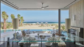 Presidential Villa, 3 Bedrooms, Beachfront | View from room