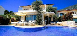 Fassade der Unterkunft