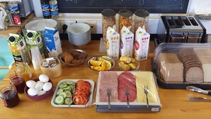 Frokostbuffé er inkludert hver dag